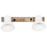 ZNTS Industrial Wall Lamp White 45x25 cm E27 320518