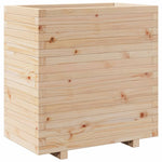 ZNTS Garden Planter 70x40x72.5 cm Solid Wood Pine 3282589