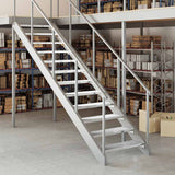 Grate Step 80x24x7 cm Galvanised Steel 155684