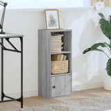 Bookcase Grey Sonoma 31x24x77 cm Engineered Wood 860333