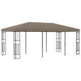 Gazebo 6x3 m Taupe Fabric 312271