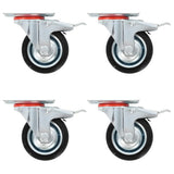 16 pcs Swivel Casters 75 mm 277948