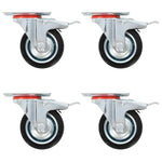 16 pcs Swivel Casters 75 mm 277948