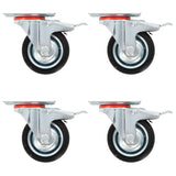 16 pcs Swivel Casters 75 mm 277948