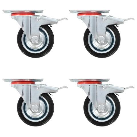 16 pcs Swivel Casters 75 mm 277948