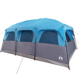 Family Tent Cabin 10-Person Blue Waterproof 94540
