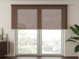 Outdoor Roller Blind 90% UV Block Taupe 180 x 230 cm HDPE 42036161