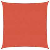 Sunshade Sail 160 g/m Square Terracotta 4.5x4.5 m HDPE 311332
