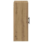 Wall Mounted Cabinet Artisian Oak 69.5x34x90 cm Engineered Wood 857313