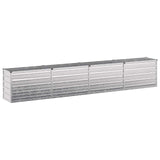 Raised Garden Bed Silver 320 x 40 x 55 cm galvanized 8006269