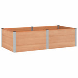 Garden Raised Bed Brown 200 x 100 x 54 cm 42039006