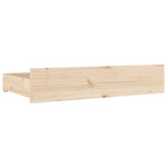 ZNTS Bed Drawers 4 pcs Solid Wood Pine 814994