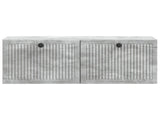Wall-Mounted TV Cabinet Concrete Grey 78.5 x 31 x 30 cm 898038