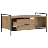 Coffee Table Artisan Oak 90 x 49 x 41 cm Engineered Wood 8013583
