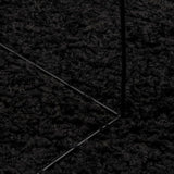 Shaggy Rug PAMPLONA High Pile Modern Black 280 cm 375293