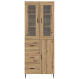 Highboard 2 pcs Artisan Oak 69.5 x 34 x 180 cm Engineered Wood 3415978