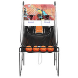Basketball Arcade Machine with 4 Balls for 2 Players 4103505