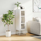Highboard White 36x39x123 cm Cold-rolled Steel 853397