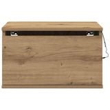 Wall-mounted Bedside Cabinet 2 pcs Artisan Oak 50 x 36 x 30 cm 863081
