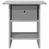 Bedside Table 2 pcs Grey Sonoma 41 x 40 x 45 cm Engineered Wood 8000447