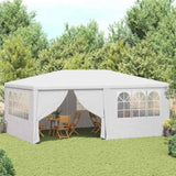 Professional Party Tent with Side Walls 4x6 m White 90 g/m 48527