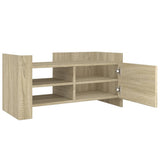 TV Cabinet Sonoma Oak 80x35x40 cm Engineered Wood 848369