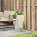 Planter Silver 40 x 40 x 75 cm Stainless Steel 883788