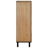 Highboard Brown 60x33x100 cm Solid Wood Mango 4017750