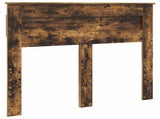 Bed Frame with Drawer Smoked Oak 120 x 200 cm Engineer Wood 3409866