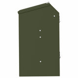 Rabbit Feeder Olive Green 33.5 x 25.5 x 45.5 cm 874592