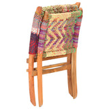Folding Chindi Chair Multicolours Fabric 286608