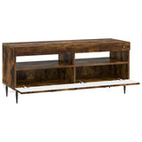 LED TV Cabinet Smoked Oak Engineered Wood 896990