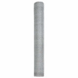 Hexagon Fence Silver 1.4 x 10 m Galvanised steel 42005650