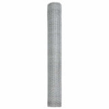 Hexagon Fence 1 x 50 m Galvanised steel Silver 42005718