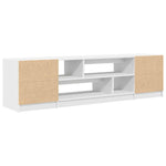 TV Cabinet White 188.5x41x50 cm Engineered Wood 3328417