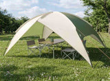 Camping Tent with Rainfly Water-resistant Dome Green 42028520