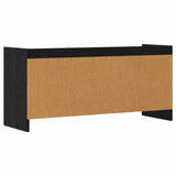 TV Cabinet 100 x 33 x 47 cm Black Oak Engineered Wood 8011156