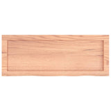 ZNTS Wall Shelf Light Brown 80x30x cm Treated Solid Wood Oak 363663