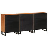 Sideboards 3 pcs 60x34x75 cm Solid Wood Acacia 3217081