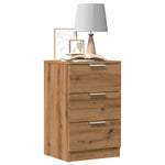 ZNTS Bedside Cabinet Artisan Oak 40x36x65 cm Engineered Wood 856934