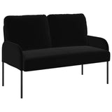 Sofas with Cushion 110cm Black Plywood 42023460