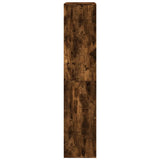 Room Divider Smoked Oak100x33x155.5 cm Engineered Wood 3309568