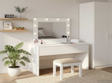 Dressing Table White 83 x 40 x 70 cm Engineered Wood 865226