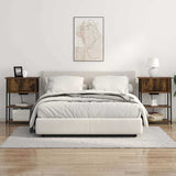 Bedside Cabinet Smoked Oak 55 x 31 x 76 cm Engineered Wood 859502