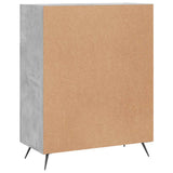 Sideboard Concrete Grey 69.5x34x90 cm Engineered Wood 827952