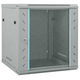 Network Cabinet with Storage Grey 60 x 60 x 65 cm Steel 42017640
