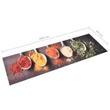 Kitchen Carpet Washable Spoons 60x300 cm 315981