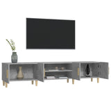 TV Cabinet Concrete Grey 180x31.5x40 cm Engineered Wood 816260