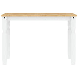 5 Piece Dining Set PANAMA White Solid Wood Pine 3345199