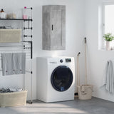 Wall Mounted Cabinet Concrete Grey 34.5x34x90 cm Engineered Wood 830520